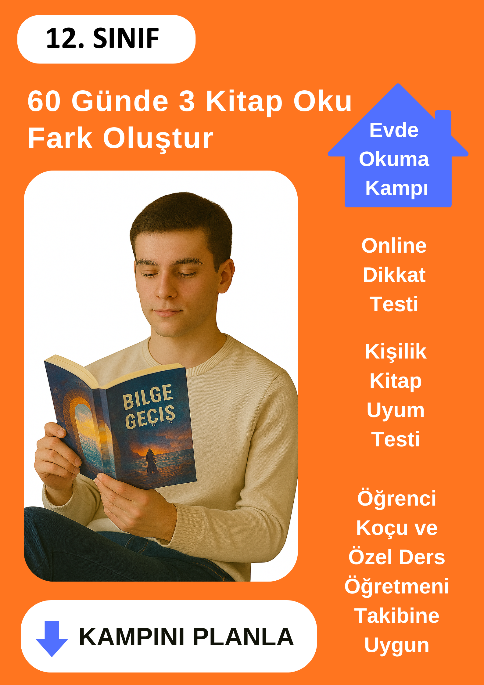 60 Günde 3 Kitap Okuma Kampı