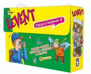 Levent Türkiye`yi Geziyorum - 3 5 Kitap Set