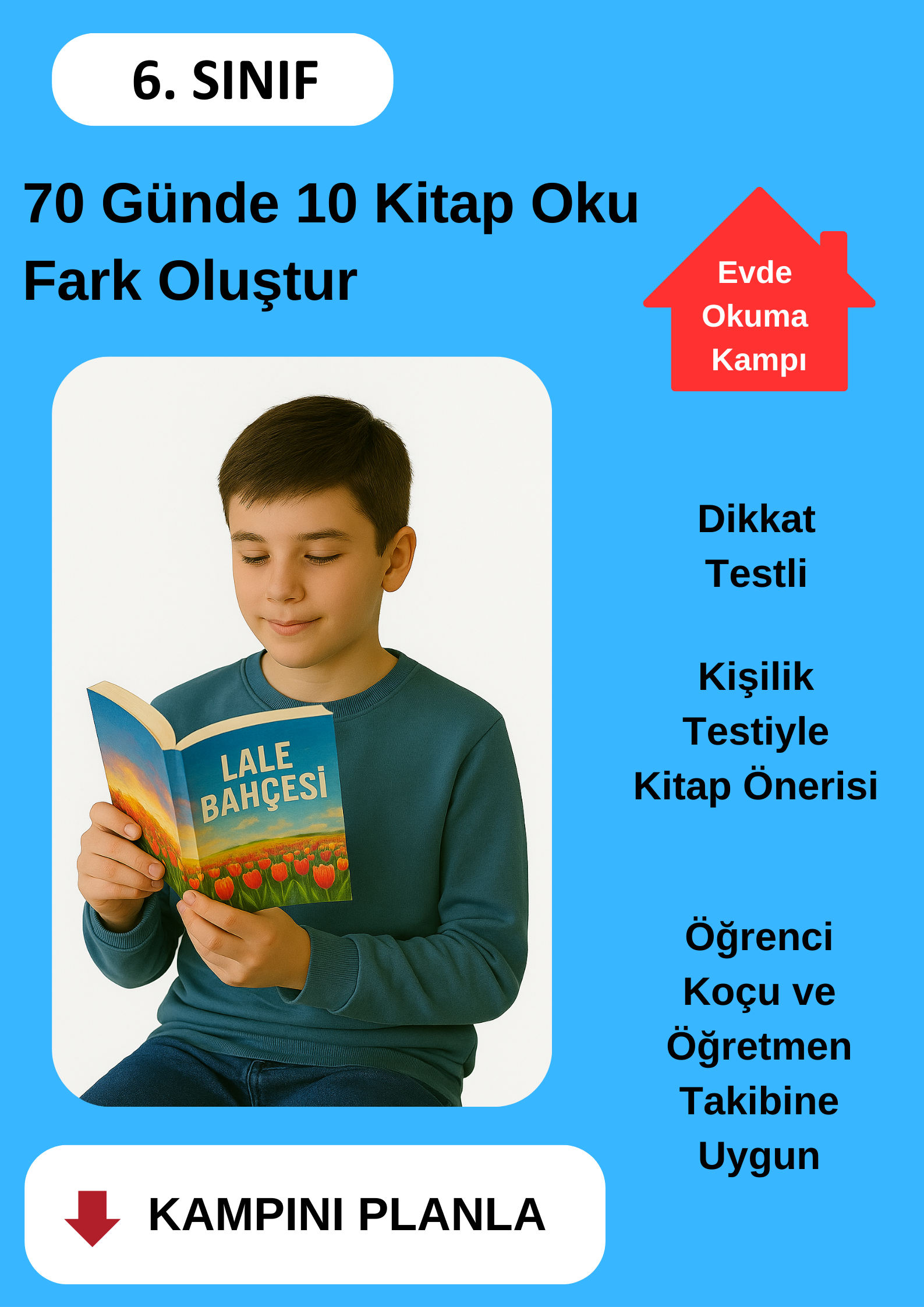 100 Günde 20 Kitap Okuma Kampı (KUPA ÖDÜLLÜ)