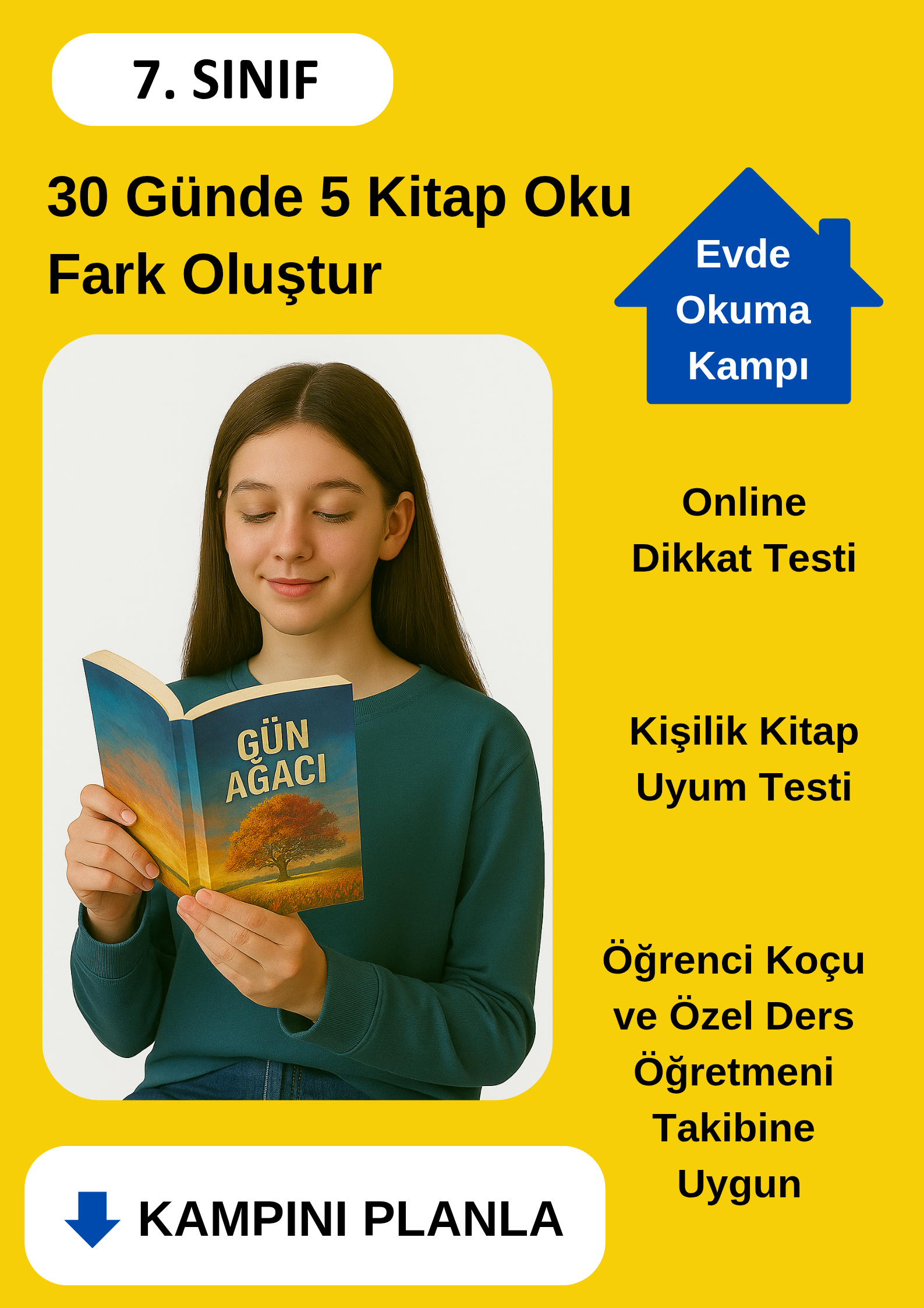 30 Günde 5 Kitap Okuma Kampı