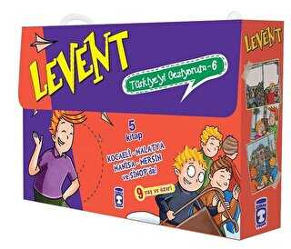 Levent Türkiye`yi Geziyorum 6 Set 5 Kitap Takım