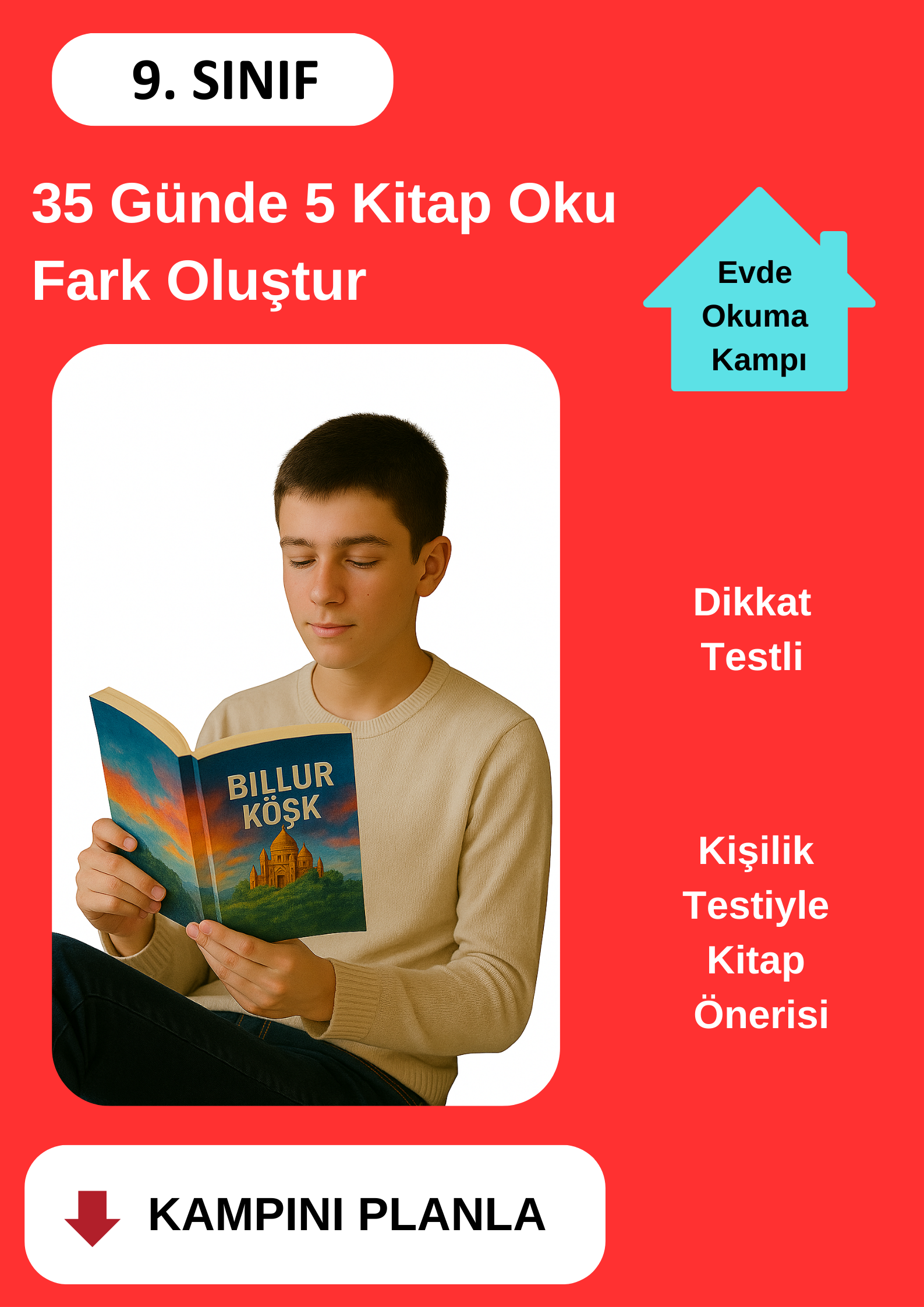 35 Günde 5 Kitap Okuma Kampı